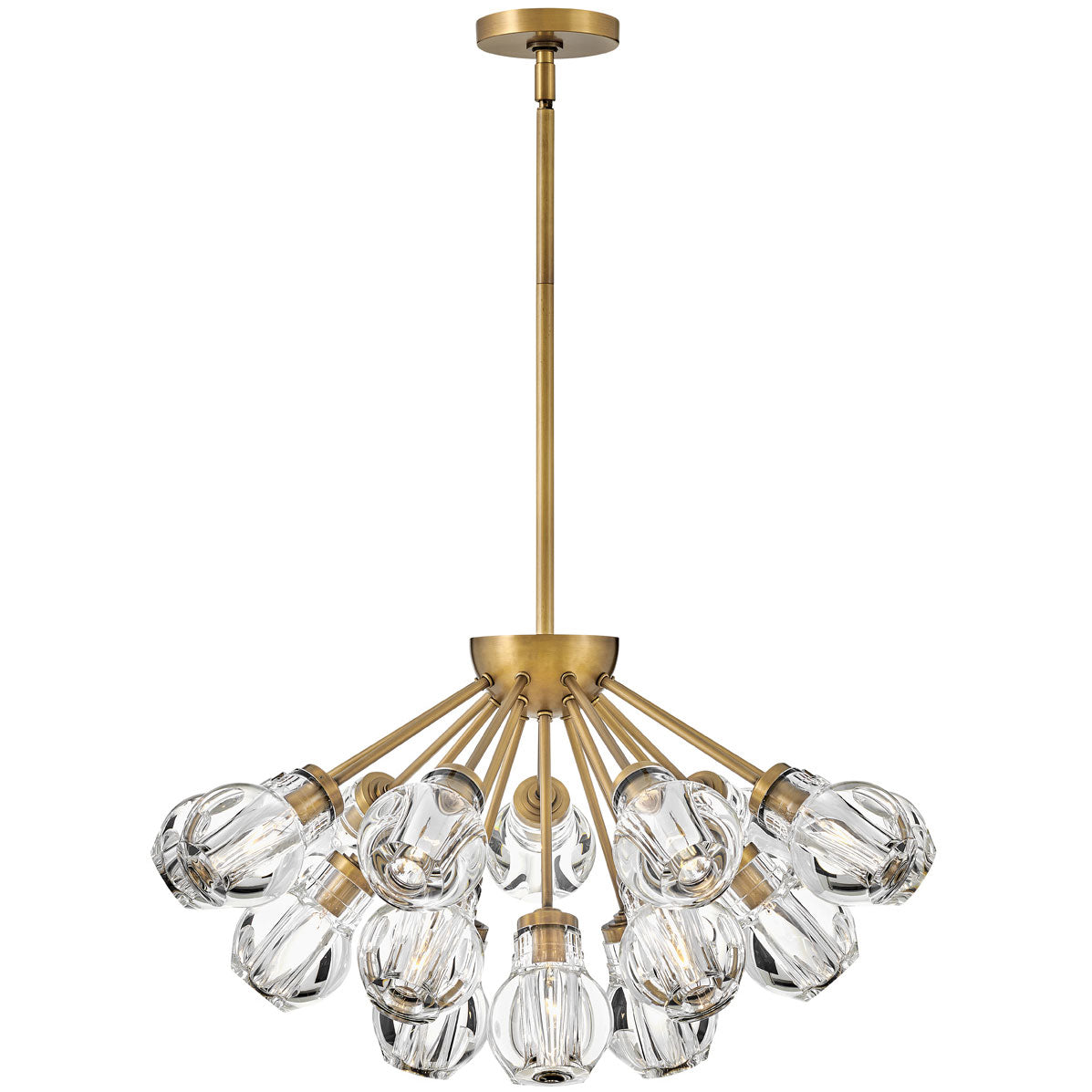 Elise Chandelier - Heritage Brass