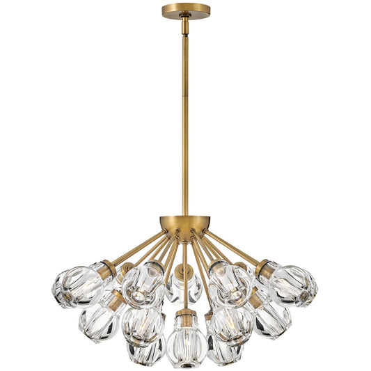 Elise Chandelier - Heritage Brass