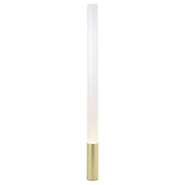 Elise 80" Floor Lamp - Brass Finish