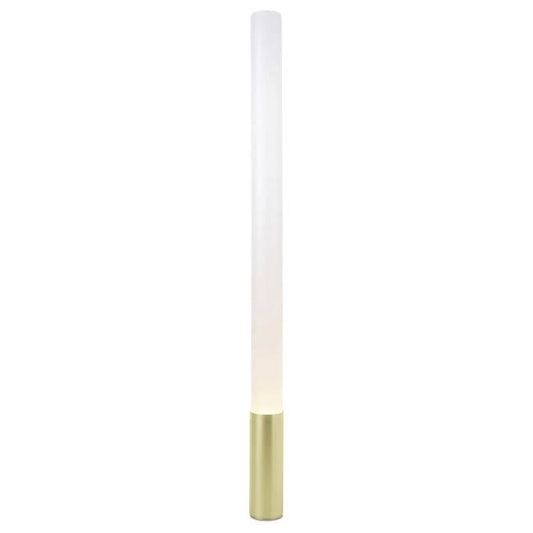 Elise 80" Floor Lamp - Brass Finish