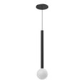 Load image into Gallery viewer, Elixir Globe LED Mini Pendant - Black Finish
