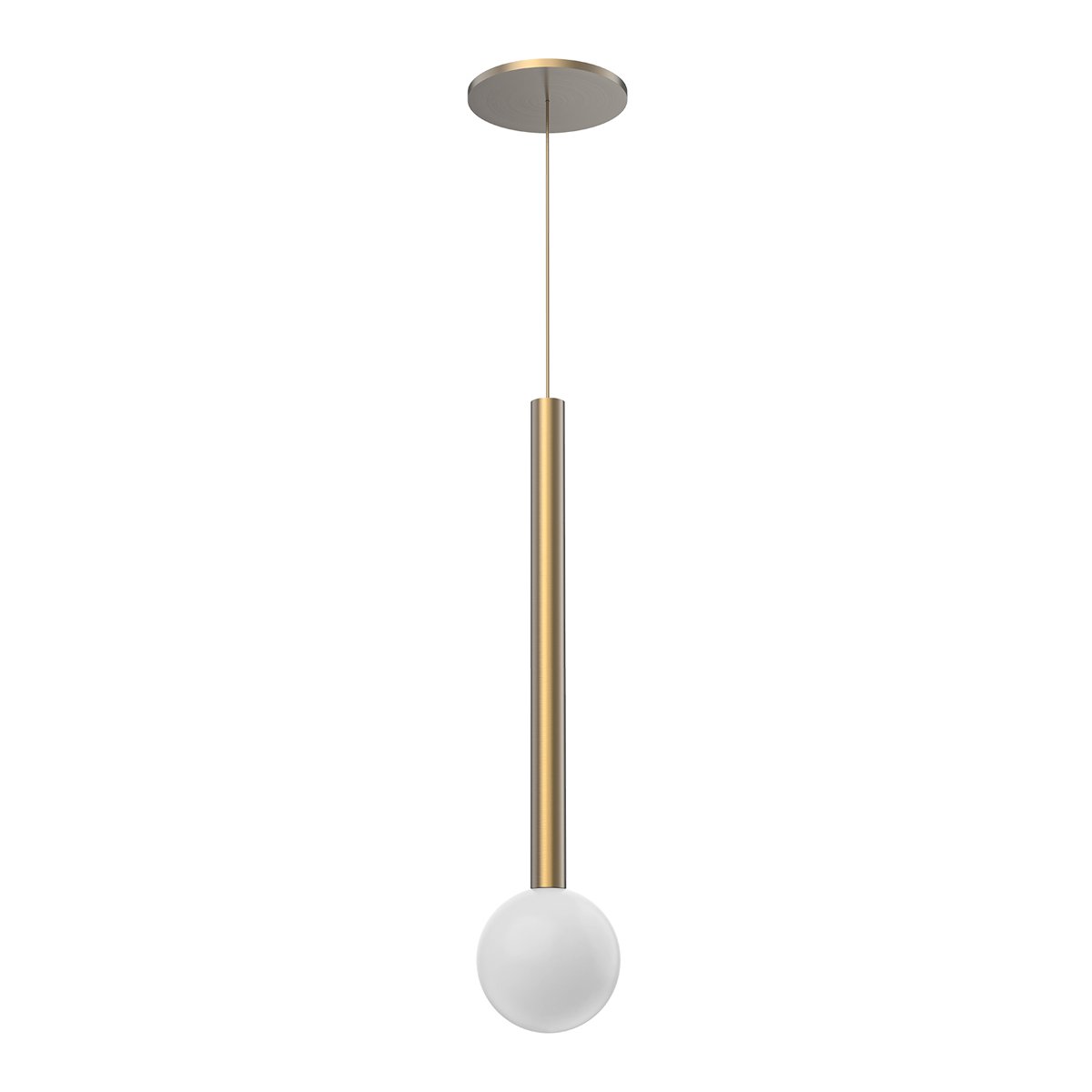 Elixir Globe LED Mini Pendant - Gold Finish