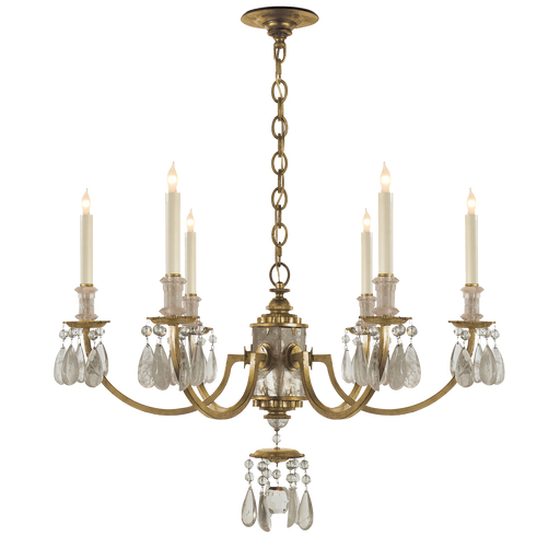 Elizabeth Chandelier - Gilded Iron Finish