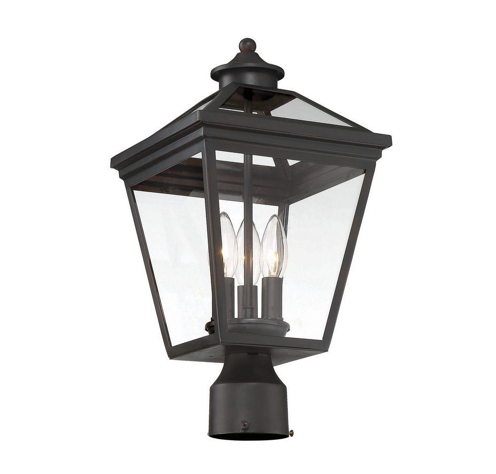 Ellijay Post Lantern - English Bronze Finish