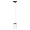 Load image into Gallery viewer, Elmwood Park One Light Mini-Pendant - Bonze Finish
