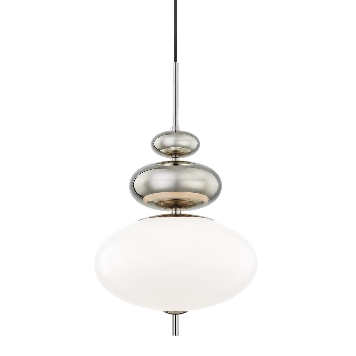 Elsie Pendant - Polished Nickel Finish