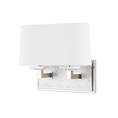 Load image into Gallery viewer, Elwood 2-Light Bath Vanity - Polished Nickel Finish
