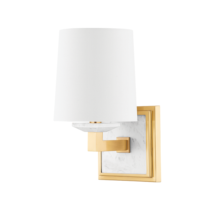 Elwood Wall Sconce - Aged Brass Finish