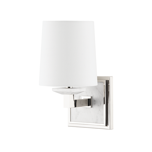 Elwood Wall Sconce - Polished Nickel Finish