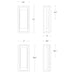 Elyse LED Outdoor Wall Sconce - Diagram