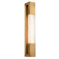 Load image into Gallery viewer, Ember LED Wall Sconce - Aged Brass Finish
