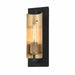 Emerson Wall Sconce - Black/Brushed Brass Finish