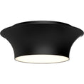 Load image into Gallery viewer, Emiko Small Flush Mount - Matte Black Finish
