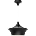 Load image into Gallery viewer, Emiko Medium Pendant - Matte Black Finish
