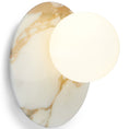 Load image into Gallery viewer, Emma Wall Sconce - White Marble
