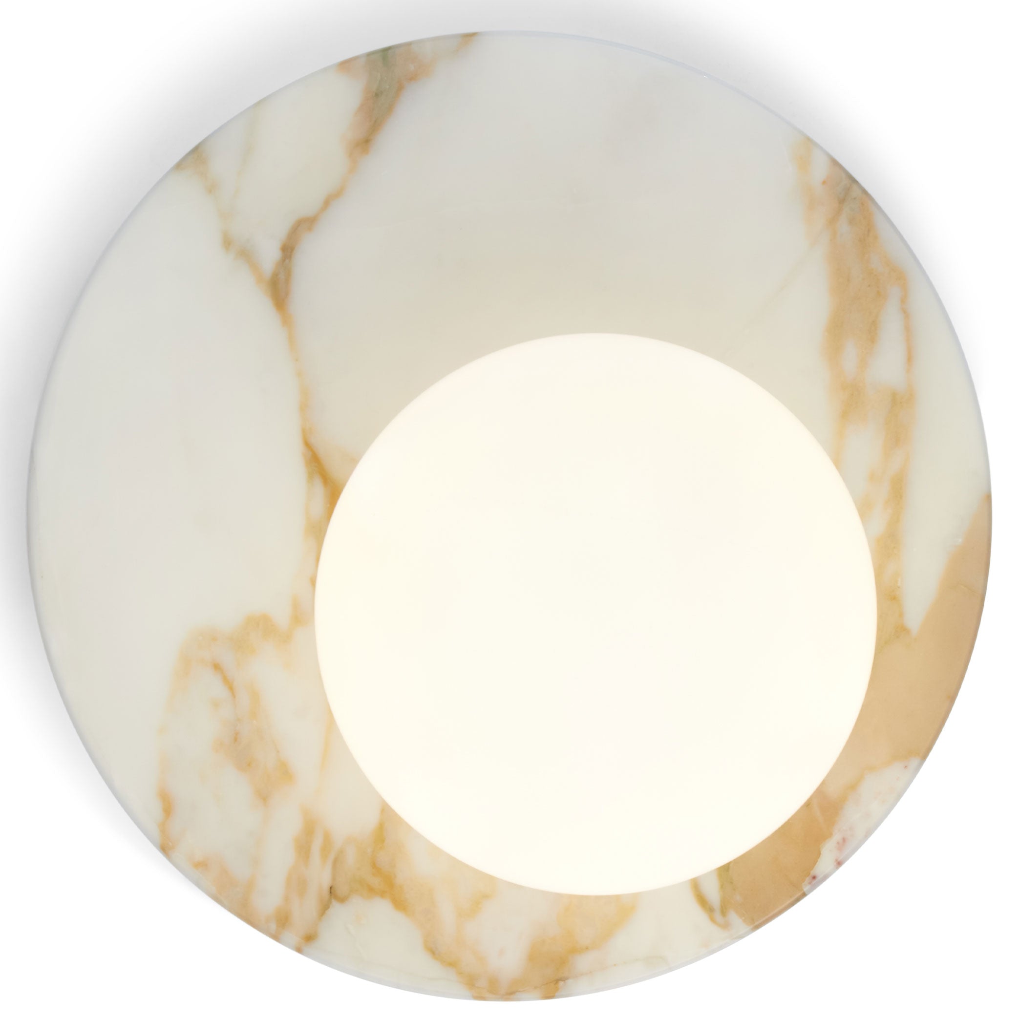 Emma Wall Sconce - White Marble