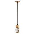 Load image into Gallery viewer, Empire LED Mini Pendant French Gold Finish
