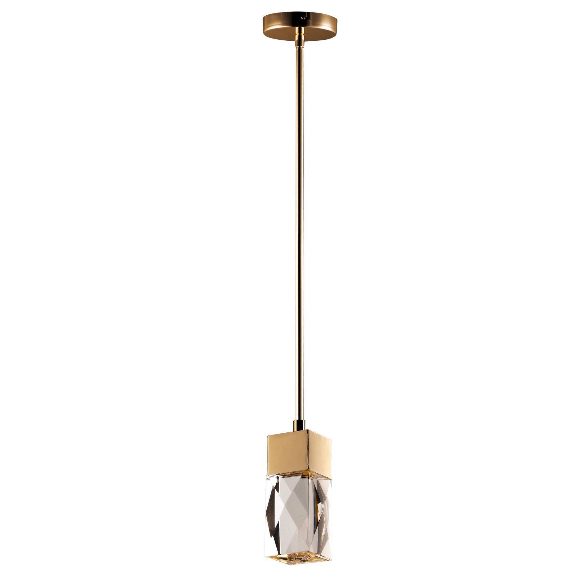 Empire LED Mini Pendant French Gold Finish