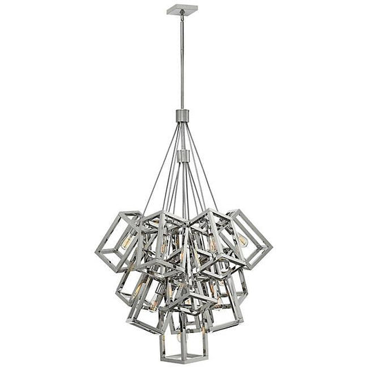 Ensemble 13-Light Pendant - Polished Nickel