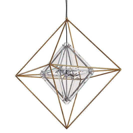 Epic 24" Pendant - Gold Leaf Finish