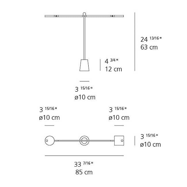 Equilibrist LED Task Lamp - Diagram
