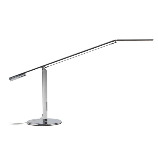 Equo LED Desk Lamp Display - Chrome Finish