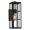 Load image into Gallery viewer, Ericson Outdoor Wall Sconce - Matte Black
