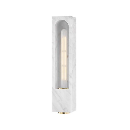 Erwin Wall Sconce - White Marble Finish
