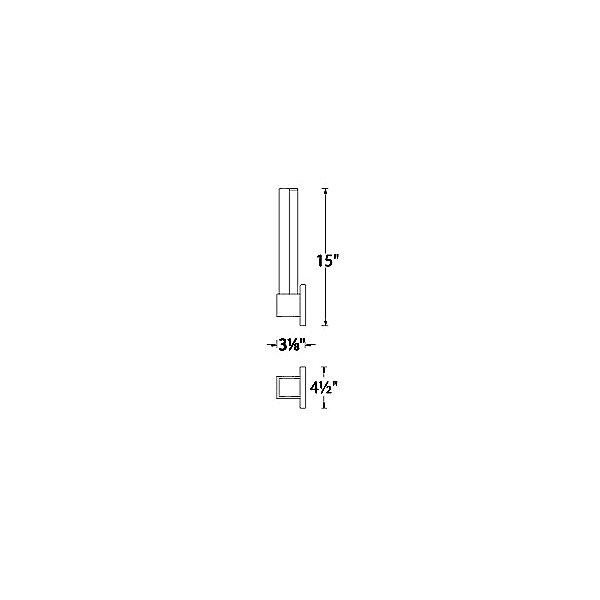 Esprit LED Wall Sconce - Diagram