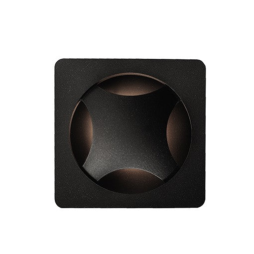 Etna LED Outdoor Wall Sconce - Black Finish