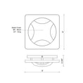 Load image into Gallery viewer, Etna LED Outdoor Wall Sconce - Diagram
