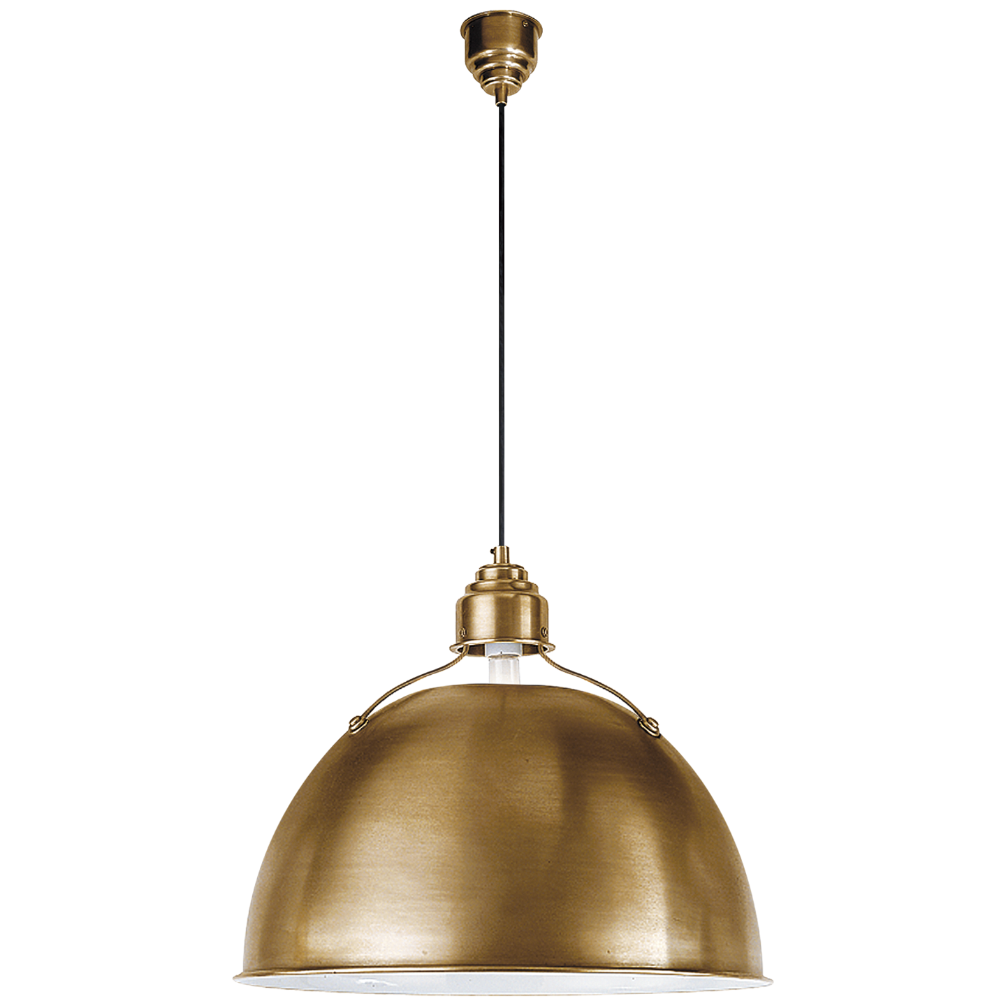 Eugene Large Pendant - Hand-Rubbed Antique Brass Finish