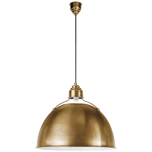 Eugene Large Pendant - Hand-Rubbed Antique Brass Finish