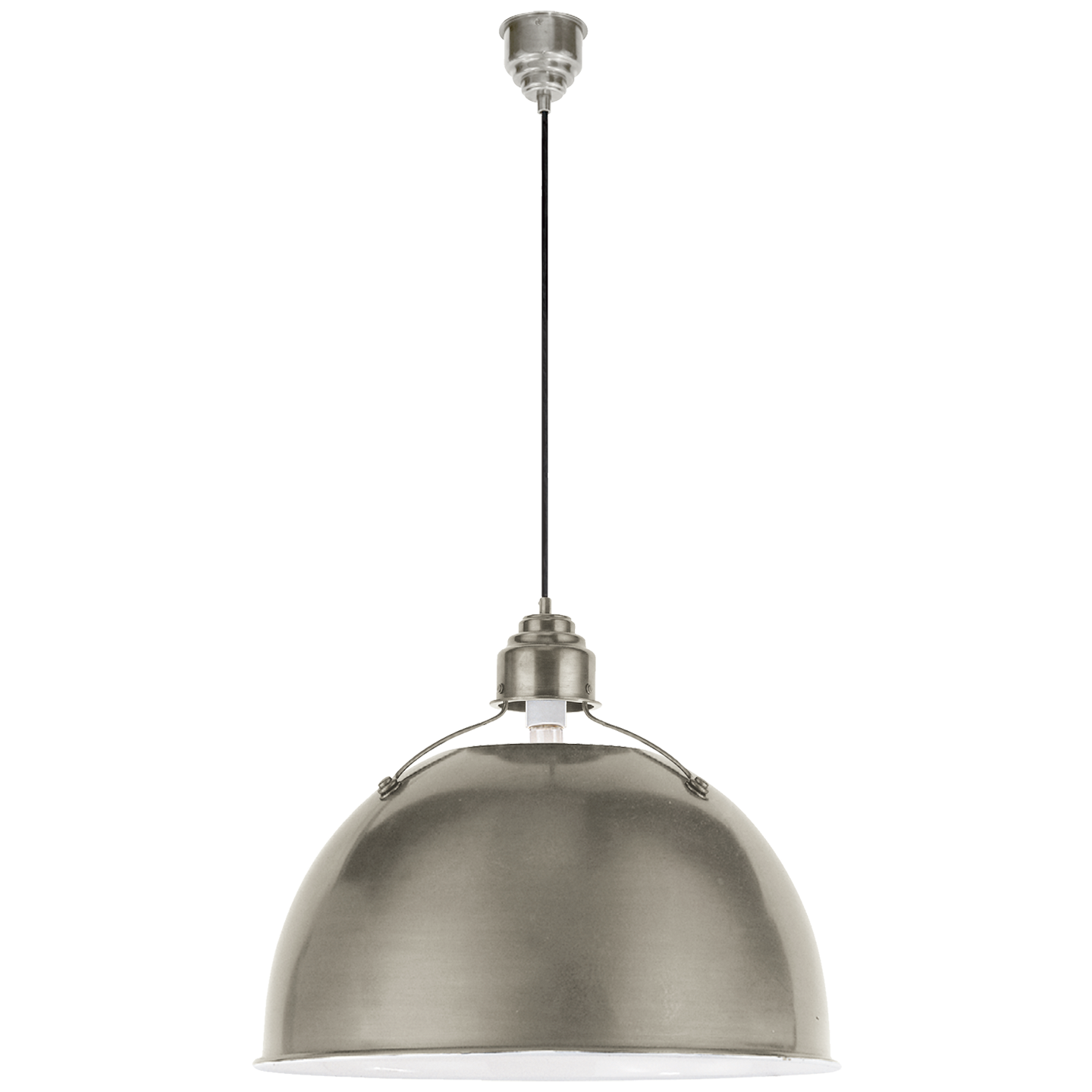 Eugene Large Pendant - Antique Nickel Finish