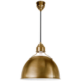 Load image into Gallery viewer, Eugene Medium Pendant - Hand-Rubbed Antique Brass Finish
