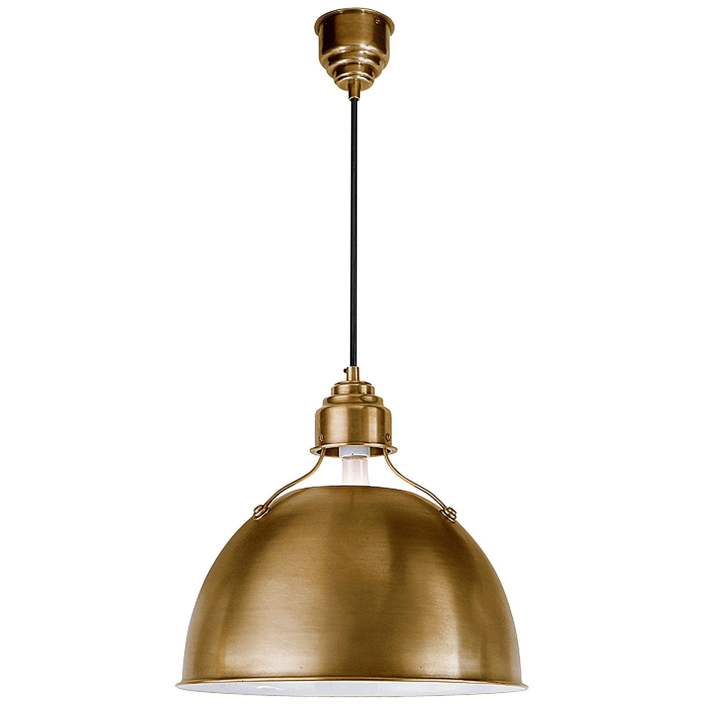 Eugene Medium Pendant - Hand-Rubbed Antique Brass Finish