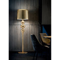 Load image into Gallery viewer, Eva Floor Lamp - Gold Leaf Finish
