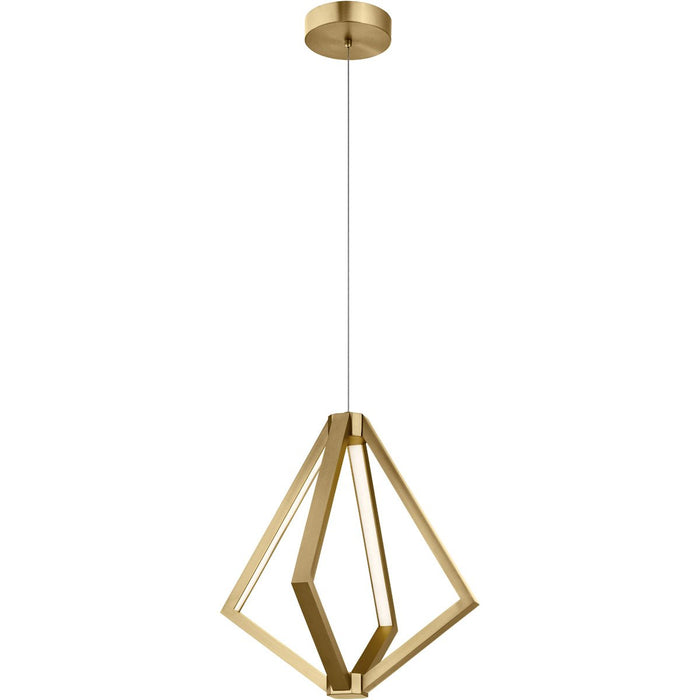 Everest Small Pendant - Champagne Gold