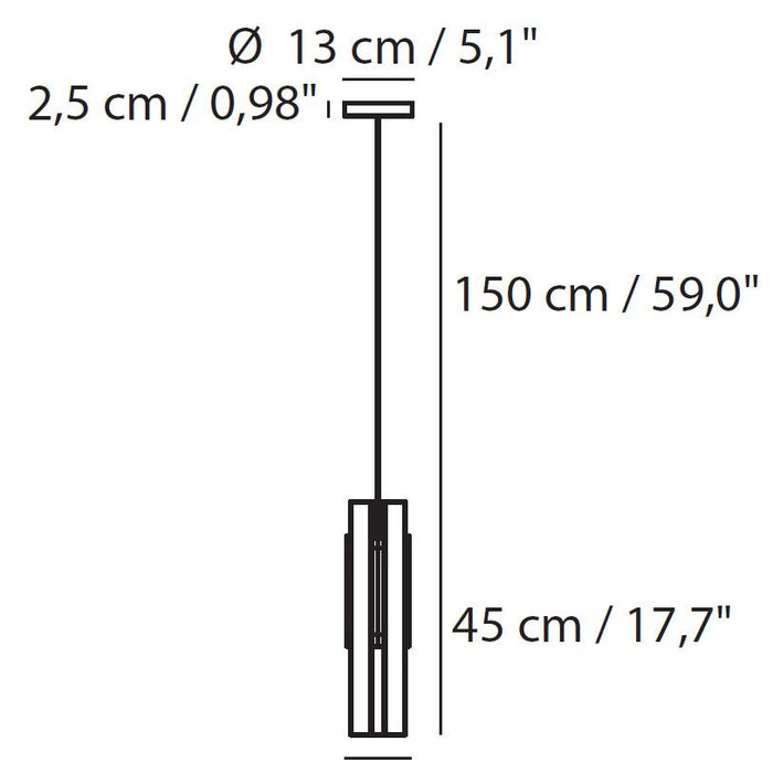 Excalibur Pendant - Diagram