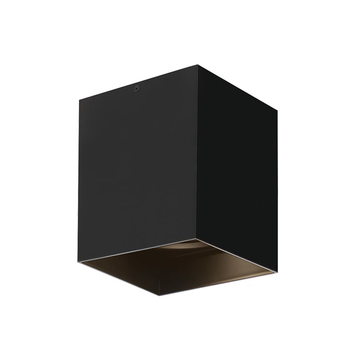 Exo 6" LED Flush Mount - Matte Black/Black Finish