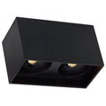 Load image into Gallery viewer, Exo Dual Ceiling Light - Matte Black/Black Finish
