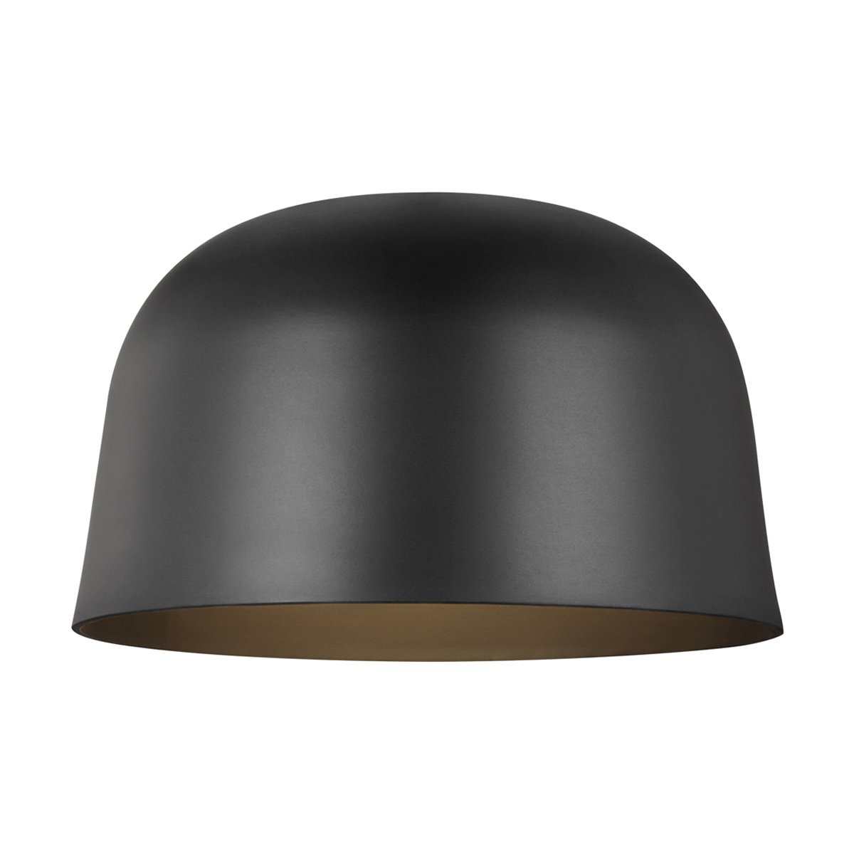 Foundry 15 Flush Mount - Nightshade Black Finish