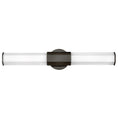 Load image into Gallery viewer, Facet Medium LED Bath Bar - Black Oxide Finish
