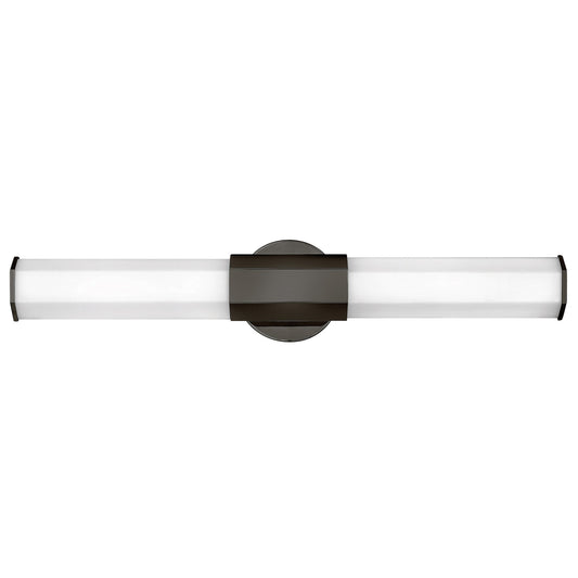 Facet Medium LED Bath Bar - Black Oxide Finish