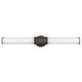 Load image into Gallery viewer, Facet Large LED Bath Bar - Black Oxide Finish
