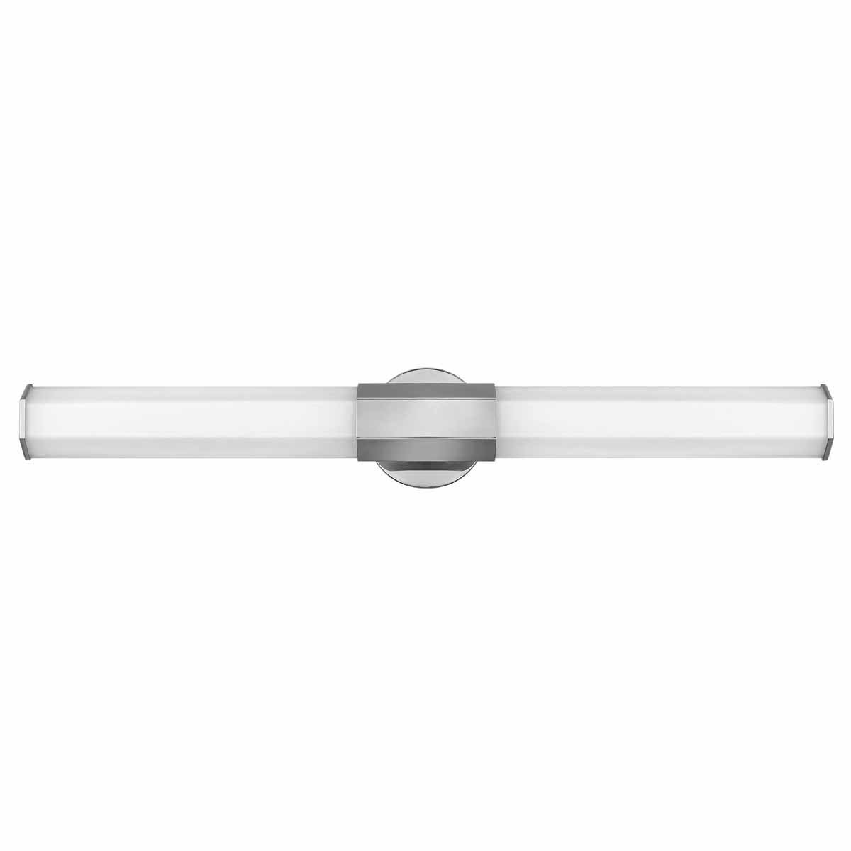 Facet Large LED Bath Bar - Polished Nickel Finish