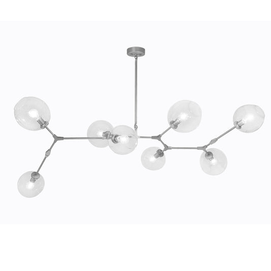 Fairfax Chandelier - Matte Chrome Finish