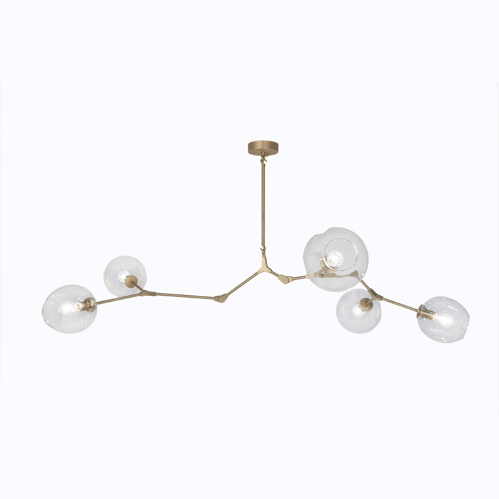 Fairfax Chandelier - Brushed Brass Finish