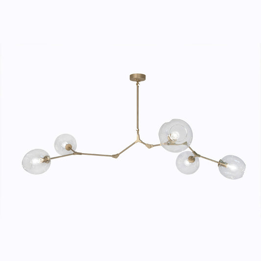 Fairfax Chandelier - Brushed Brass Finish