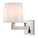Fairport 7.5" Wall Sconce - Polished Nickel